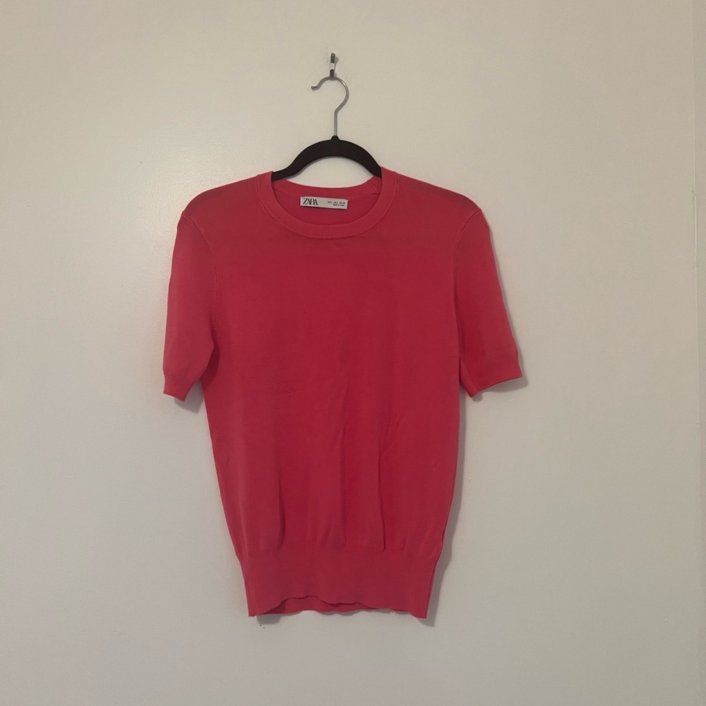 Zara Short Sleeve Sweater